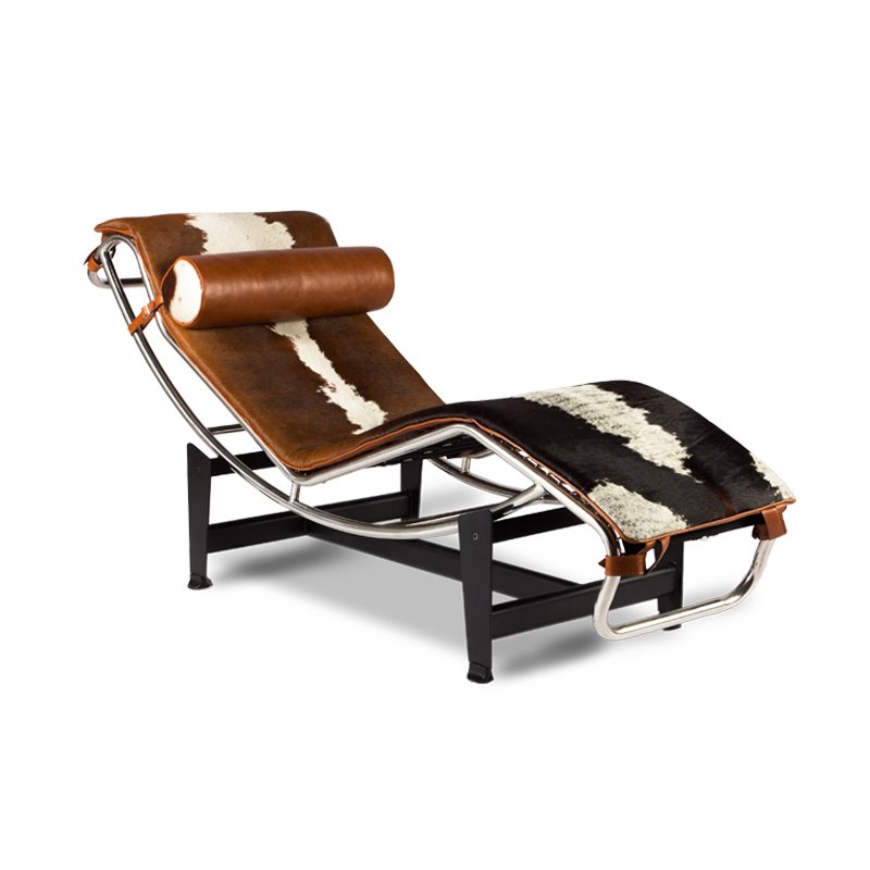 Lc4 Cowhide Chaise Homage